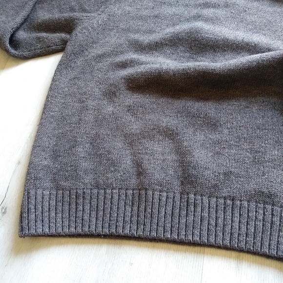 Lorenzo Magni Cable Knit brown Fishermen Sweater size Large taupe color Italy - Picture 3 of 11